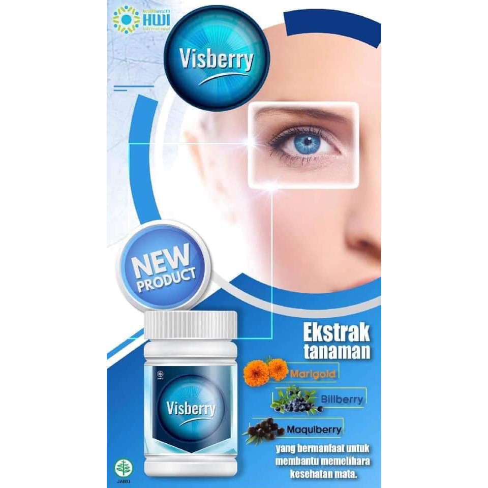 visberry original HWI | Suplemen kesehatan mata