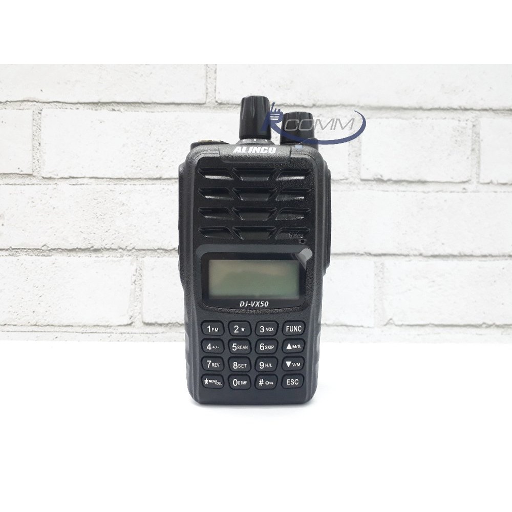 Unik HT ALINCO DJ VX50 DUALBAND IP67 WATERPROOF Berkualitas