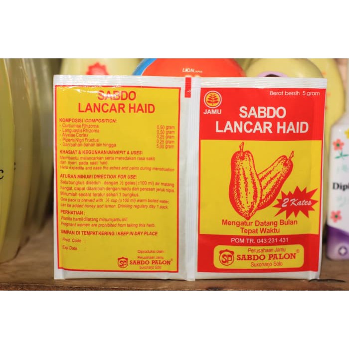 SABDO PALON LANCAR HAID ( 1 pack isi 10 Sahset )/OBAT HAID/OBAT LANCAR HAID/OBAT/JAMU LANCAR HAID/LA