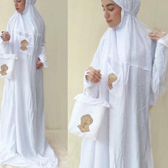 Xpress✔️ GALLERY MUKENA HADRAMAUT JUMBO MUKENA TERUSAN MOTIF TEROMPAH | Discount Today | Terlaris To