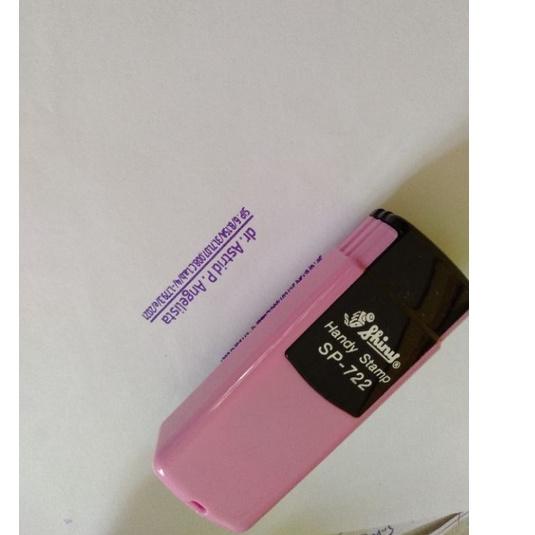

Hot - Stempel Shiny Handy Stamps 722 SERIES , Tutup Tidak Terpisah ✓