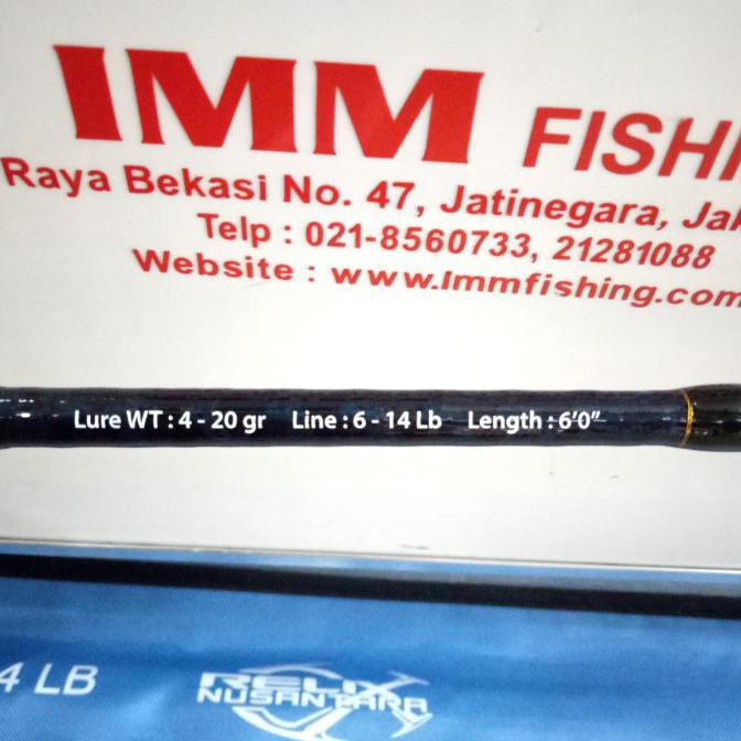 Joran Relix Nusantara Jawara 602 14Lb
