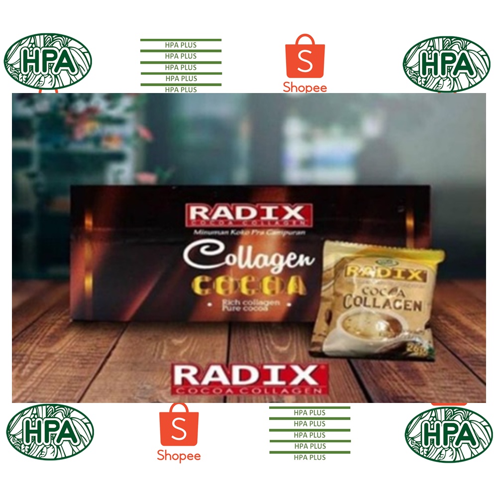 

Radix Collagen HPA Malaysia isi 14 Sachet x26gr Impor 100% dijamin Ori