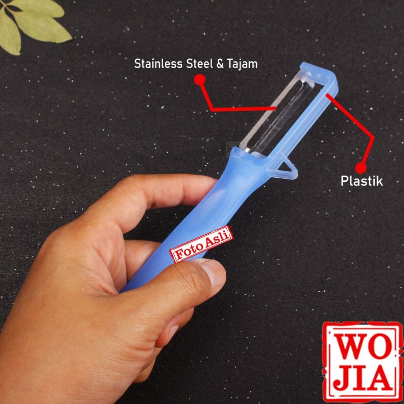 Pisau Pengupas Kulit Buah Sayuran Alat Kupas Warna Fruit Slicer Peeler