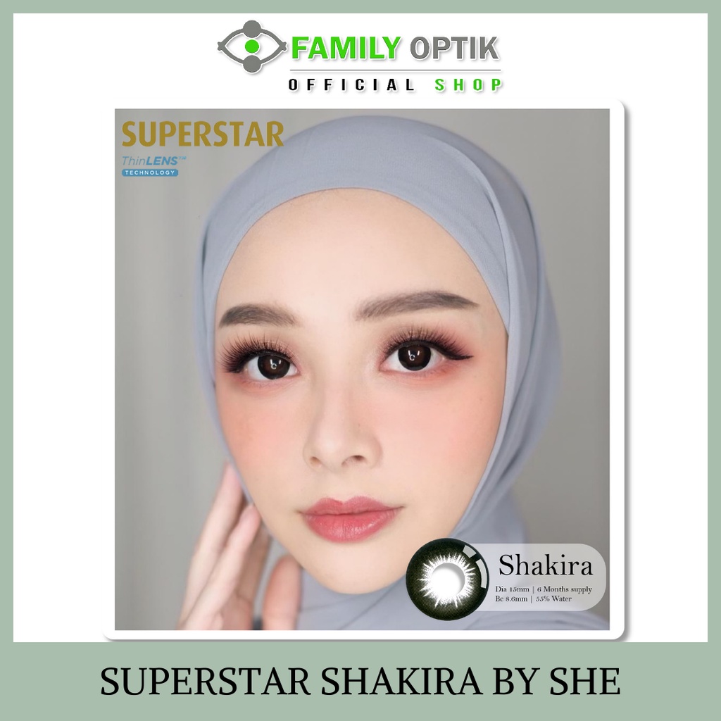 Superstar Shakira Softlens Warna Premium