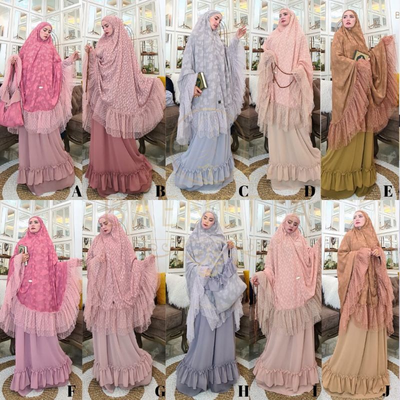 Mukena Luxury 3 by Baenetta. Mhn cek stok dl