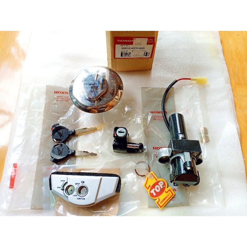Kunci Kontak Key set Megapro Primus Megapro Advance Original 35010-KEH-600
