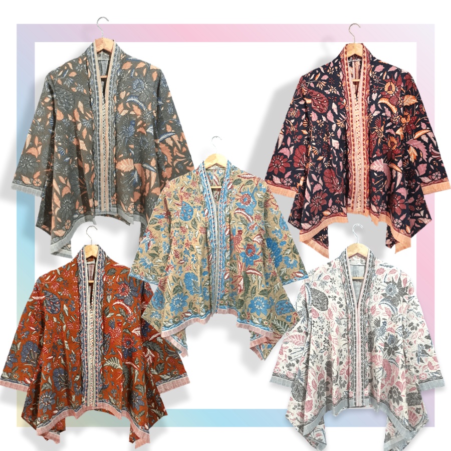 Atasan Blouse Batik Kartini Tiga Negeri