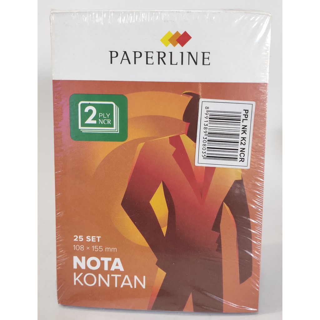 

( ISI 10 BUKU ) NOTA KONTAN PAPERLINE KECIL 2PLY NCR / BUKU BON NOTA PENJUALAN