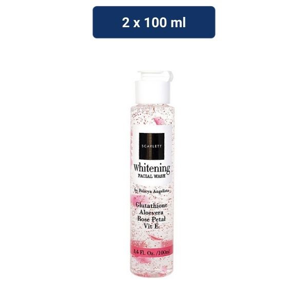 Scarlett Whitening Facial Wash 2 x 100 ml