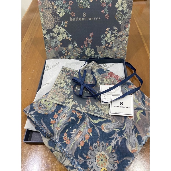 Buttonscarves Topkapi Royal Blue
