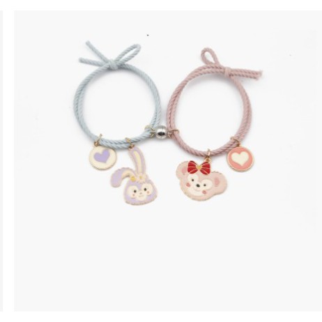 2Pcs Gelang Tali Karet Magnetik Desain Astronot Cinnamoroll Isi 1 Pasang Untuk Pria Dan Wanita-5#2 buah