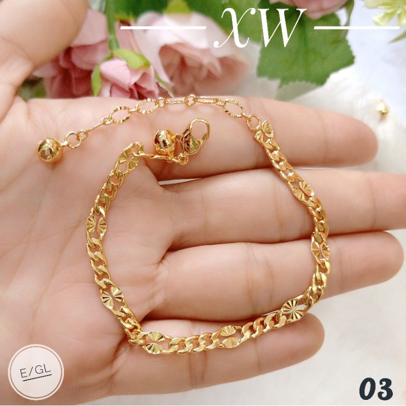 Gelang Tangan xuping Jurai Fashion Polos G08032