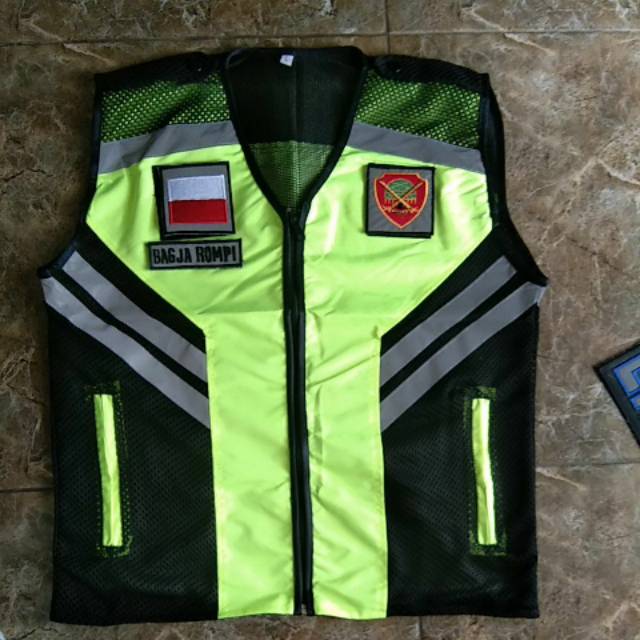 Rompi LINMAS safety POLISI secirity Satpam patwal