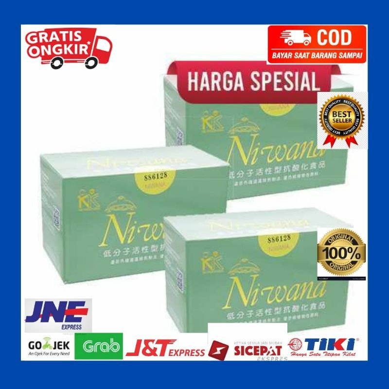 Niwana sod suplemen antioksidan tinggi herbal alami (30 sachet @ 30 gr) kk indonesia