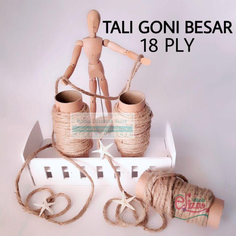 

50 Meter Tali Goni Besar 18 PLY Panjang 50 Meter Per Roll