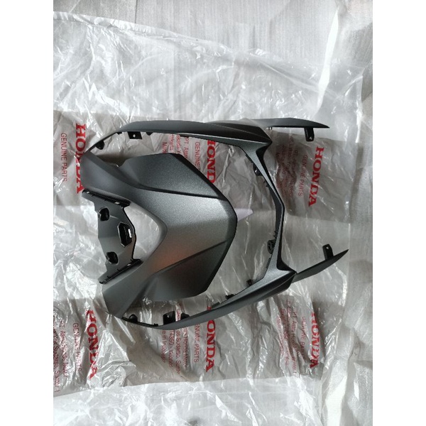 bodi depan Cover tameng depan beat new LED 2020-2021 hitam dof original