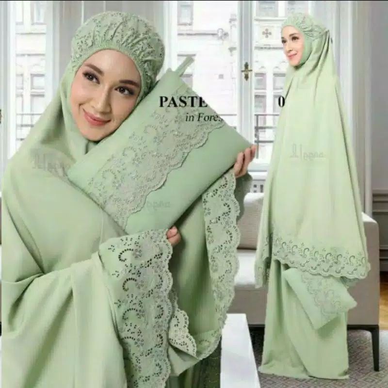 mukena khadijah micro murah/mukena dewasa