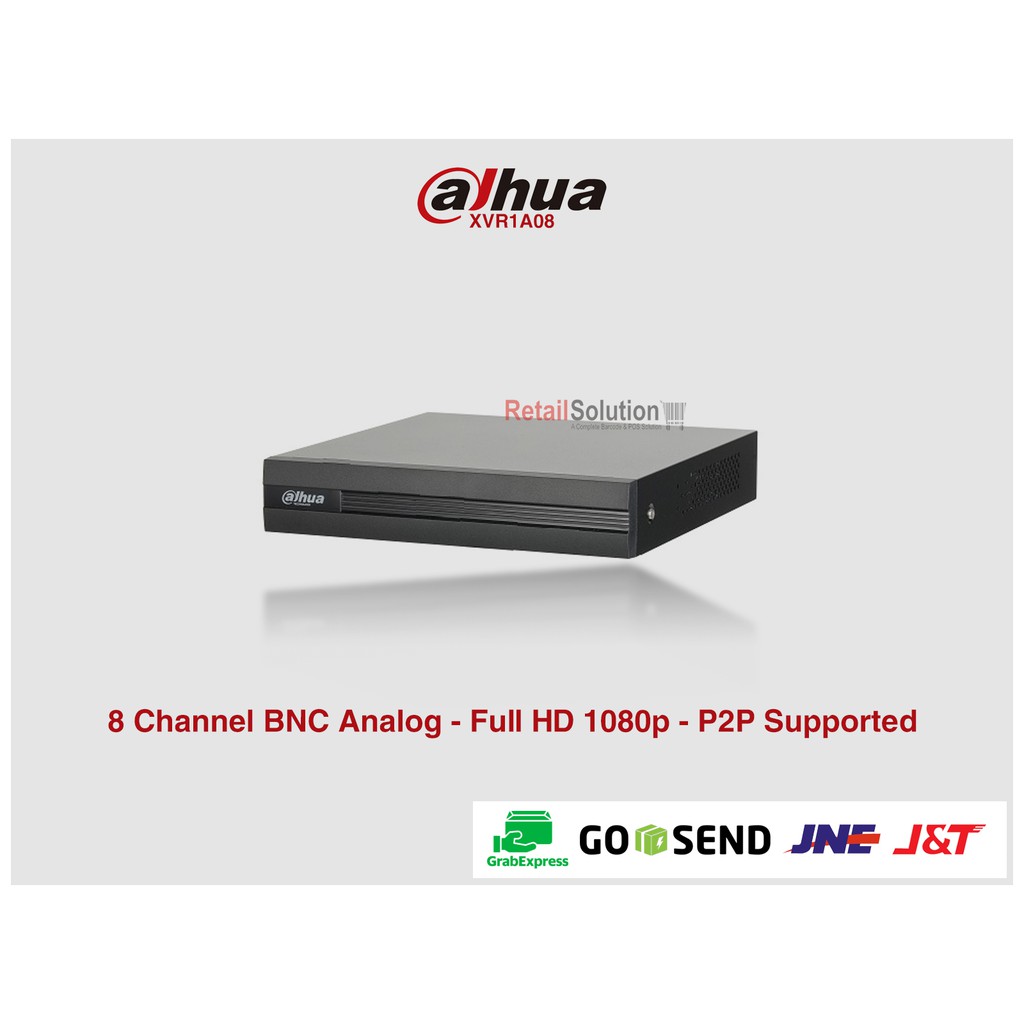 DVR Dahua 8 Channel 1080p Analog BNC- Cooper 1U XVR1A08