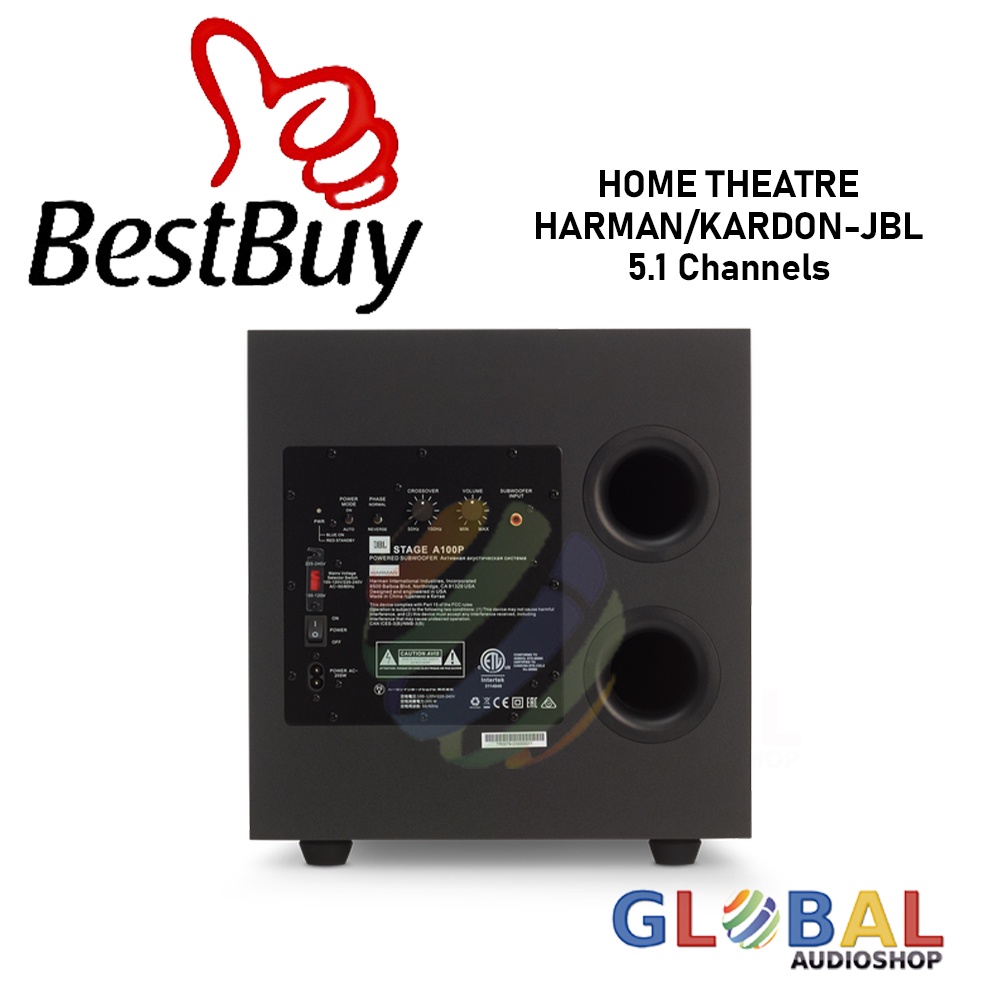 Home Theatre 5.1 Harman Kardon Amplifier AVR151S Speaker JBL Stage A125C A120 A130 A100P AVR-151S