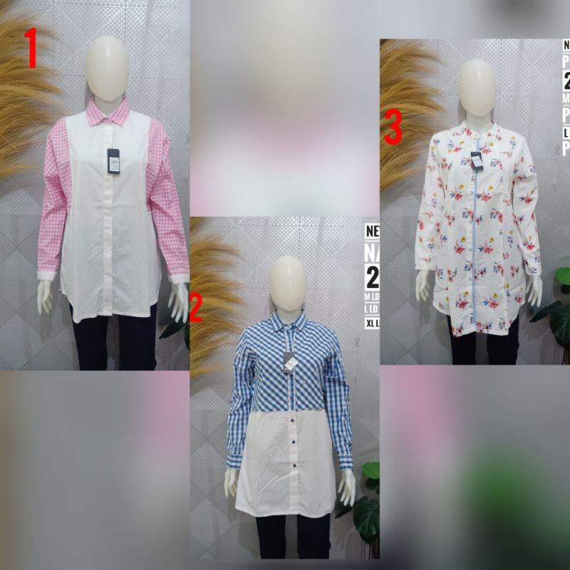 KEMEJA WANITA NEVADA ORIGINAL