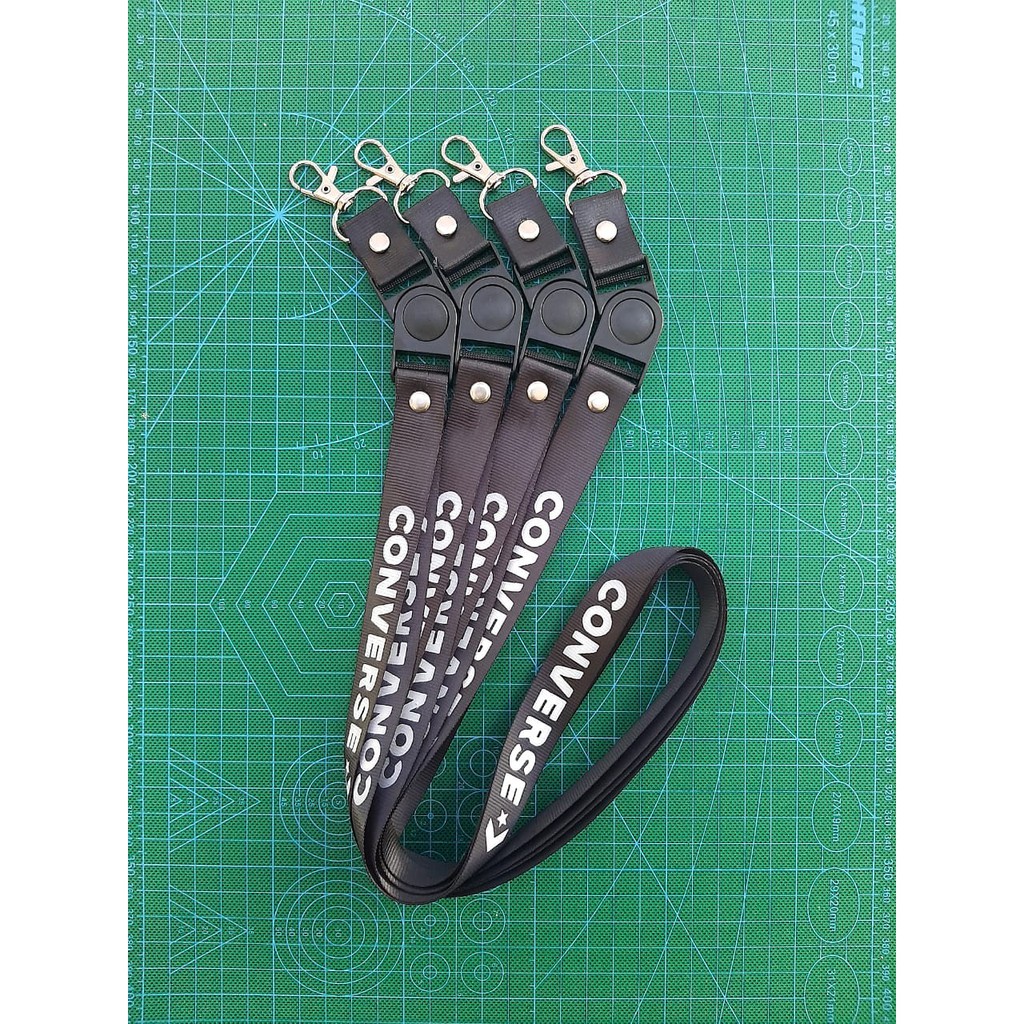 

SABLON Tali Converse Murah / Lanyard ID CARD Coach / Lanyard Converse / Tali ID Card / Tali KTA / HP