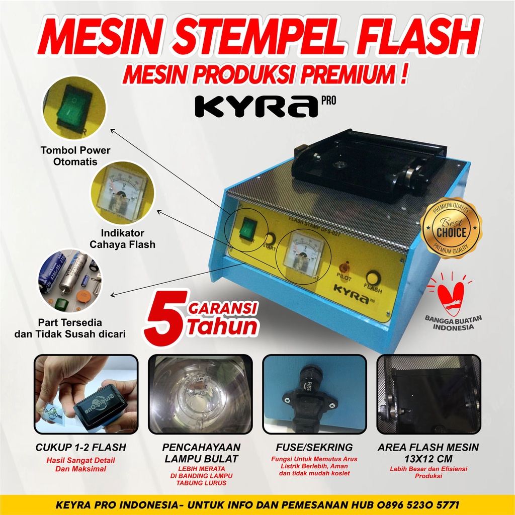 MESIN STEMPEL FLASH JUMBO PREMIUM