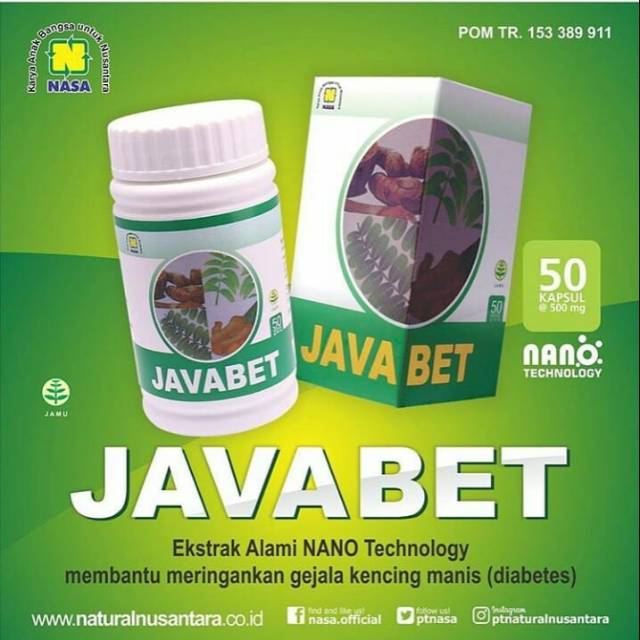 Javabet Nasa Obat Herbal Untuk Diabetes