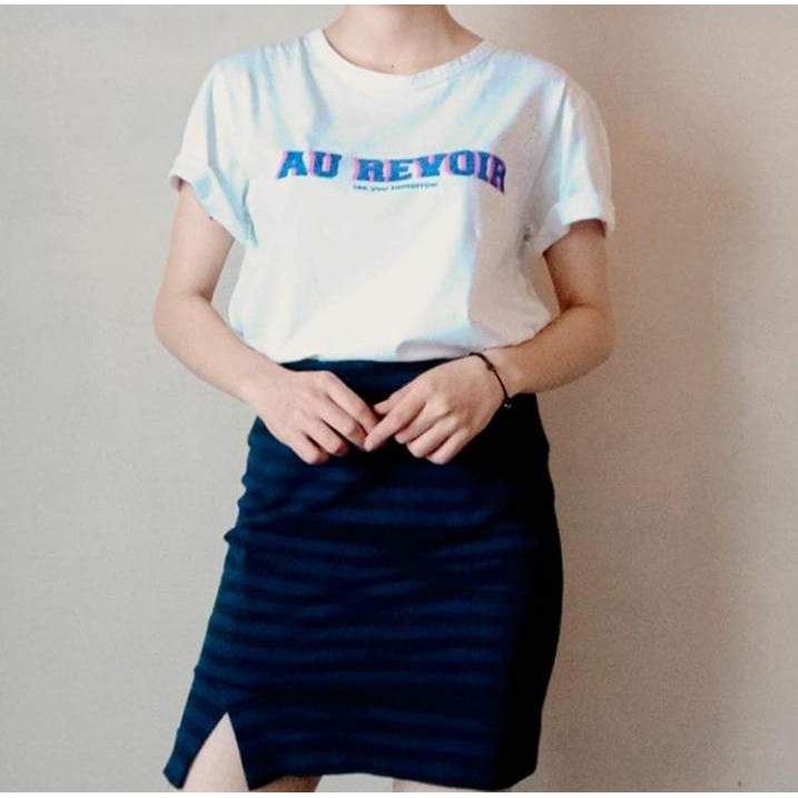UNIQLO navy skirt