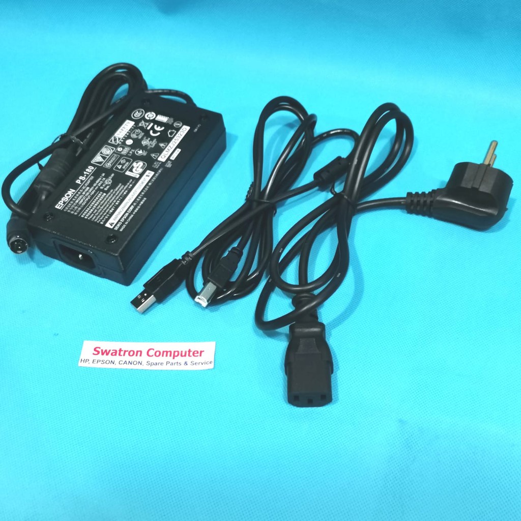 100% Adaptor Power Supply Epson TM U220 PS 180 Output 24 Volt 2.1 Ampere