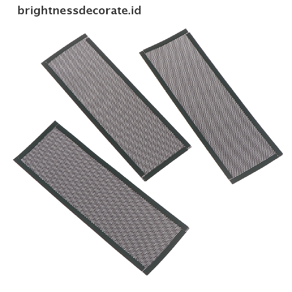 3pcs Filter Debu Universal Bahan Pvc Untuk Chassis Komputer