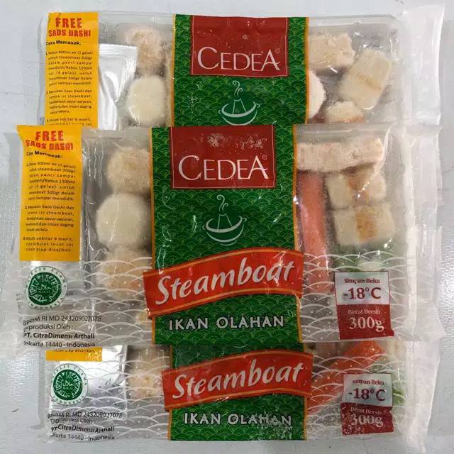 Jual Steamboat Cedea Gram Free Saos Dashi Shopee Indonesia