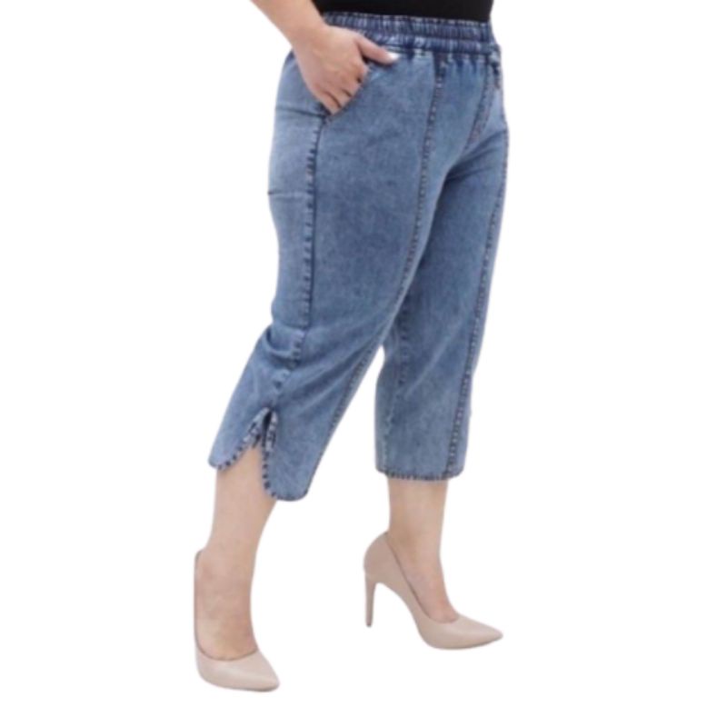 Celana wanita jens jumbo begy pant bb 75