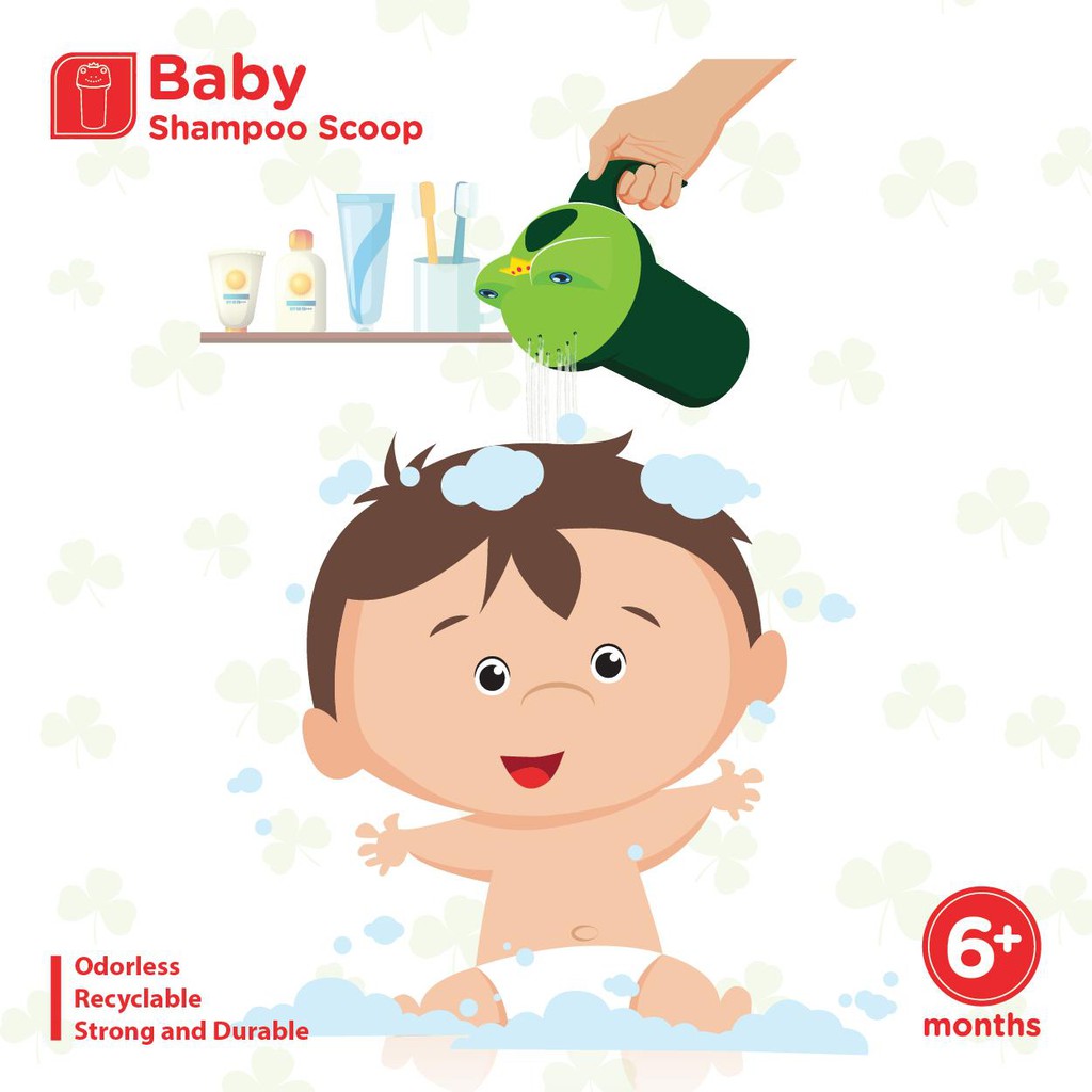 BABIESFIRST Baby Shampoo Scoop Gayung Mandi Bayi Alat Mandi Bayi
