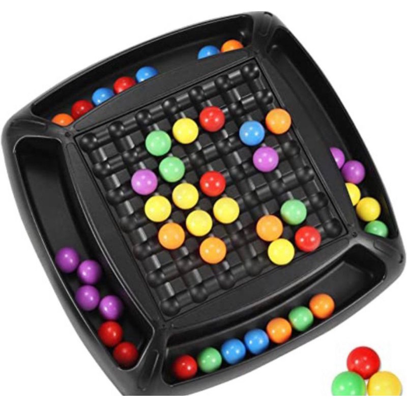 Rainbow ball Elimination game mainan board