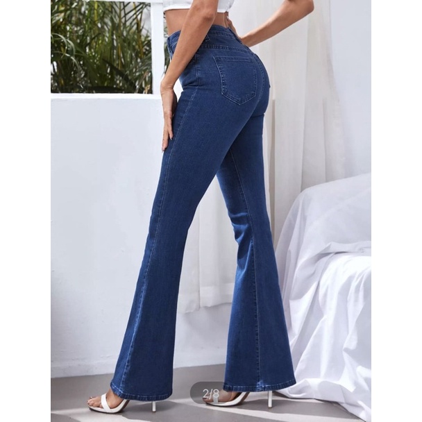 CELANA JEANS CUTBRAY WANITA HIGH WAIST JEANS