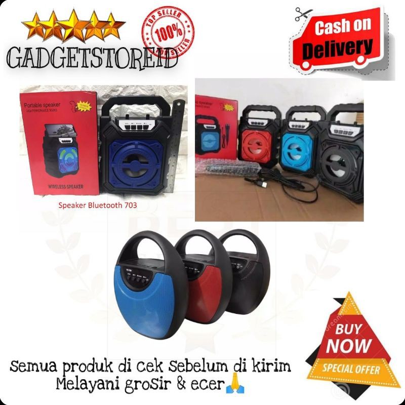 GG - YD-706 Portable Wireless Bluetooth Speaker RGB Rainbow + Mic YD 706 / YD 703 / YD 702 Speaker