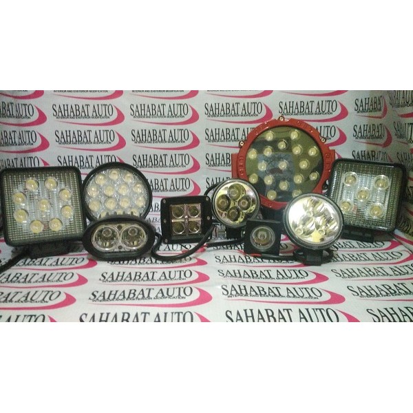 Lampu Sorot Jeep 27W Epistar Offroad