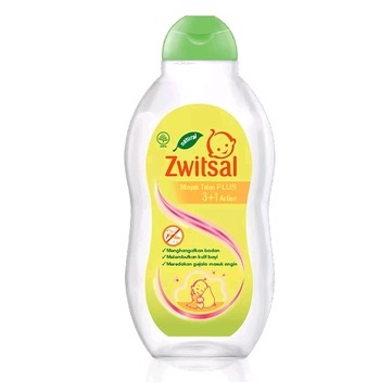 Zwitsal Natural Minyak Telon Plus 3 in 1 100ml