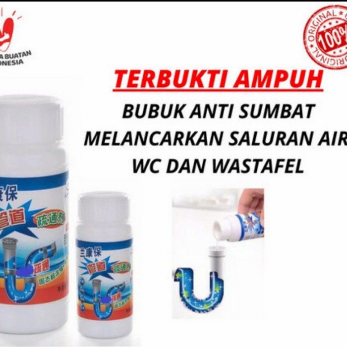 Obat Bubuk Anti Sumbat Pelancar Pipa