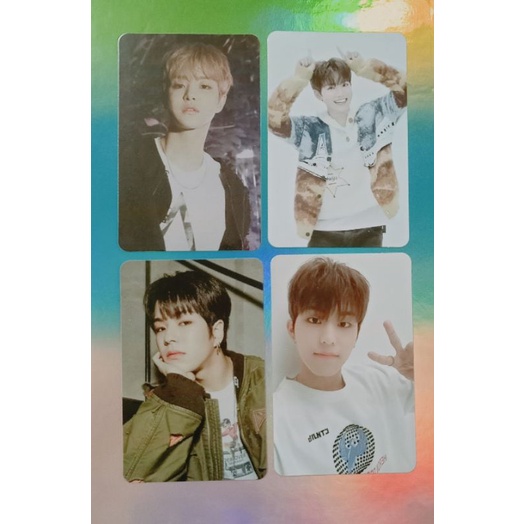 WTS official treasure photocard chapter 3 black jihoon, junkyu, jaehyuk, jeongwoo