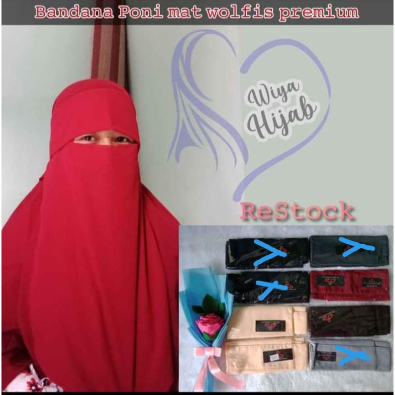 Cadar Bandana Poni Wolfis
