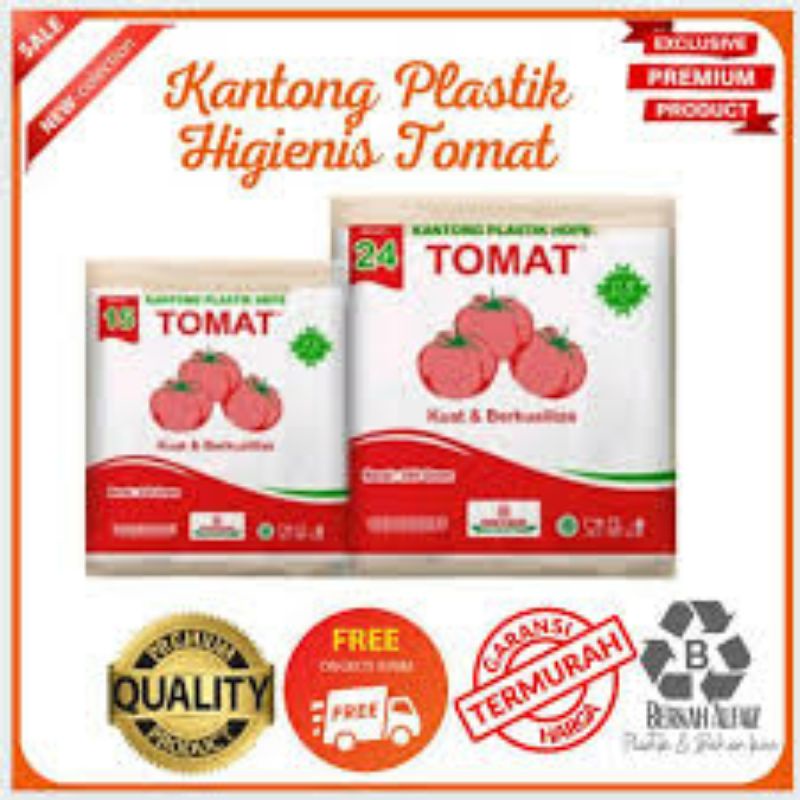 Kantong Plastik/Kresek HDPE Tomat