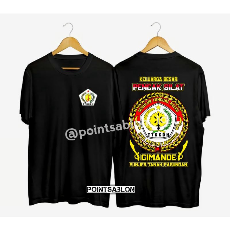 Kaos Cimande // Kaos TTKKDH // Kaos Tjimande // Baju TTKKDH // Baju Cimande // Baju Tjimande.