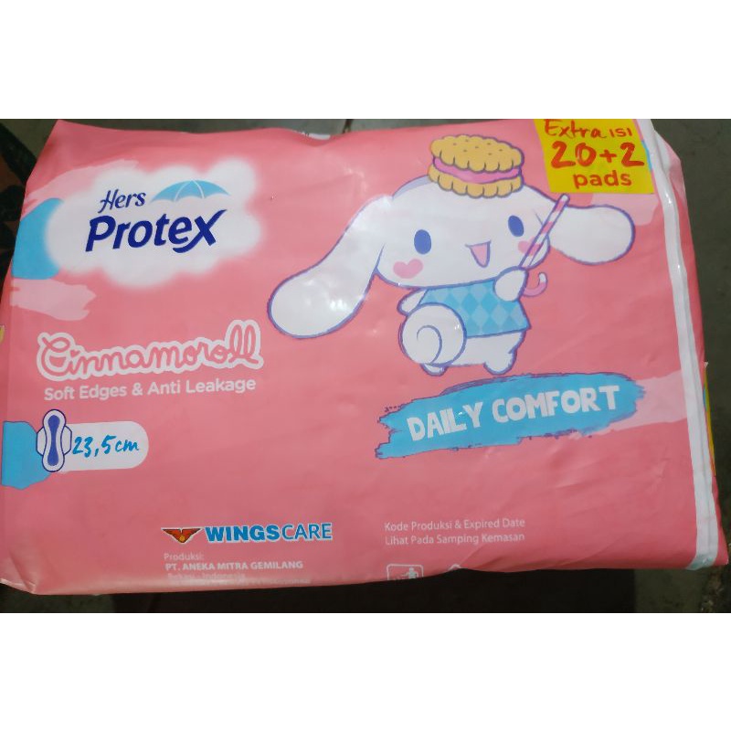 hers Protex cinnamoroll isi 20+2