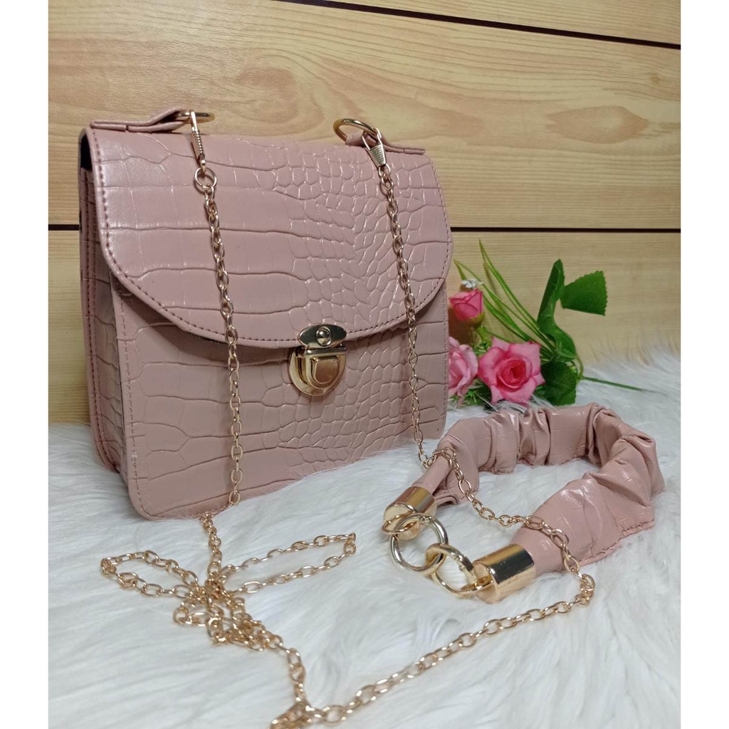 A-ZAHRA 110 SHOULDER BAG ASPY / TAS SLEMPANG KERUT ASPY/ TAS WANITA MURAH