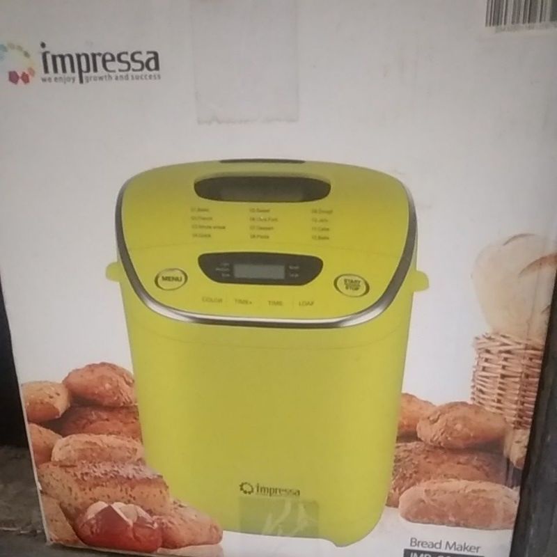 BREAD MAKER IMPRESSA ORI PRELOVE PRIBADI MURAAAAAH