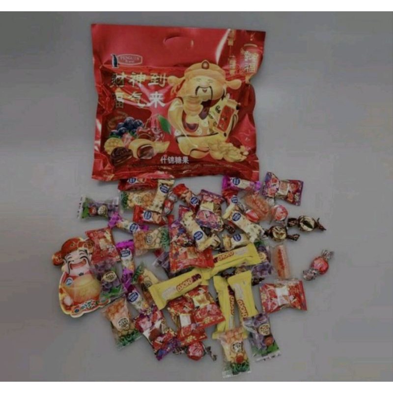 

PENGUIN BRAND ASSORTED CANDY 500GR | PERMEN ANEKA RASA | MAKANAN IMLEK