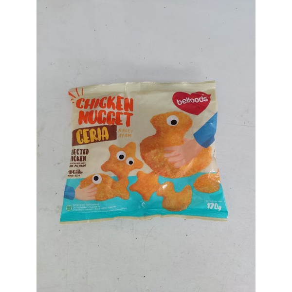 

chicken nugget ceria 170gbelfoods