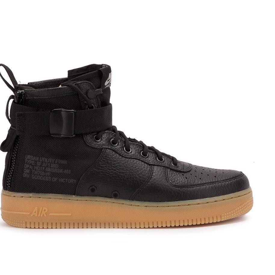Sepatu Model v-303 Nike Air Force 1 sf1 Mid Black Gum Perfect Original PK | Shopee Indonesia